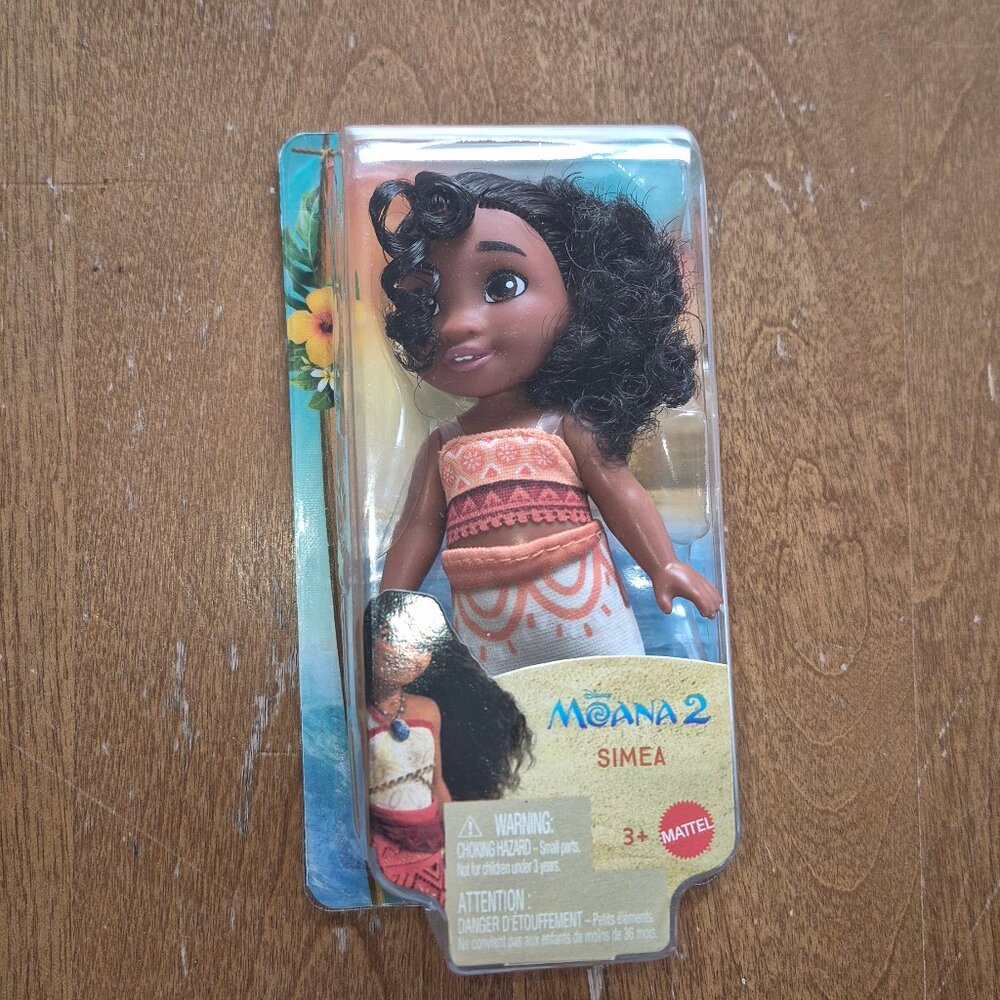 Brand new Disney Moana 2 lil sis Simea doll little sister Mattel
